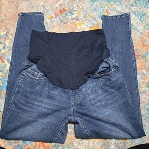 Time & Tru M Maternity Dark Wash Jeans